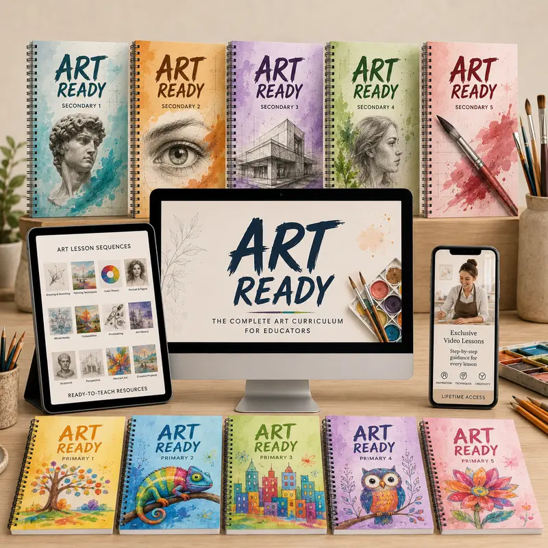 Art Ready: pack digital anual de clases de arte para docentes