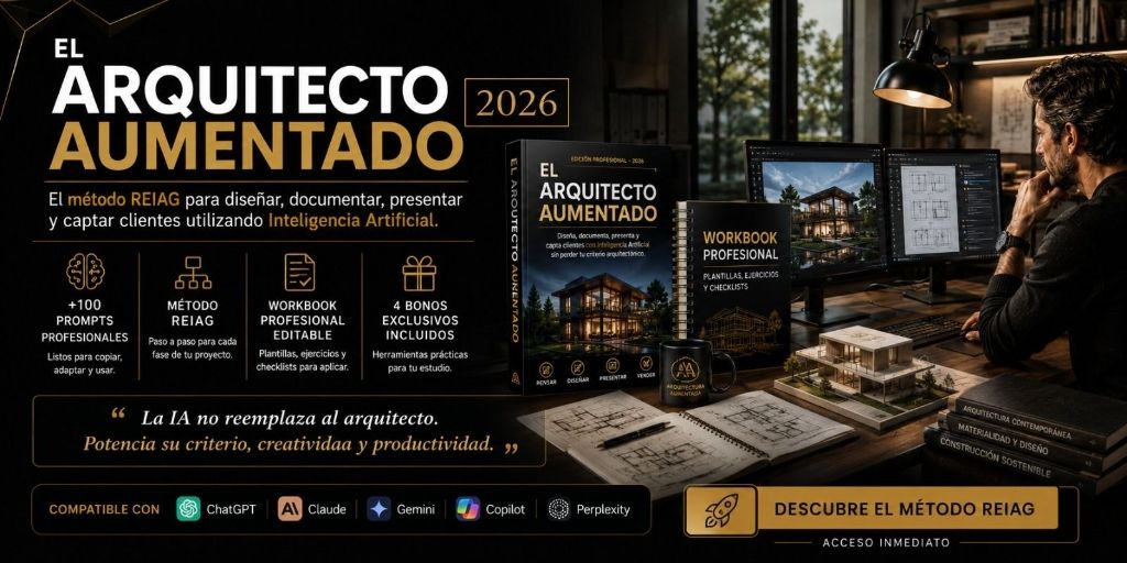 El Arquitecto Aumentado 2026 - Ebook y workbook de IA