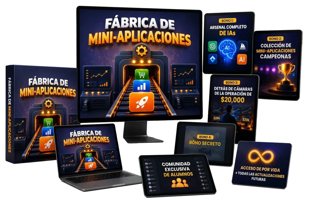 Fábrica de Mini Apps Lucrativos con IA