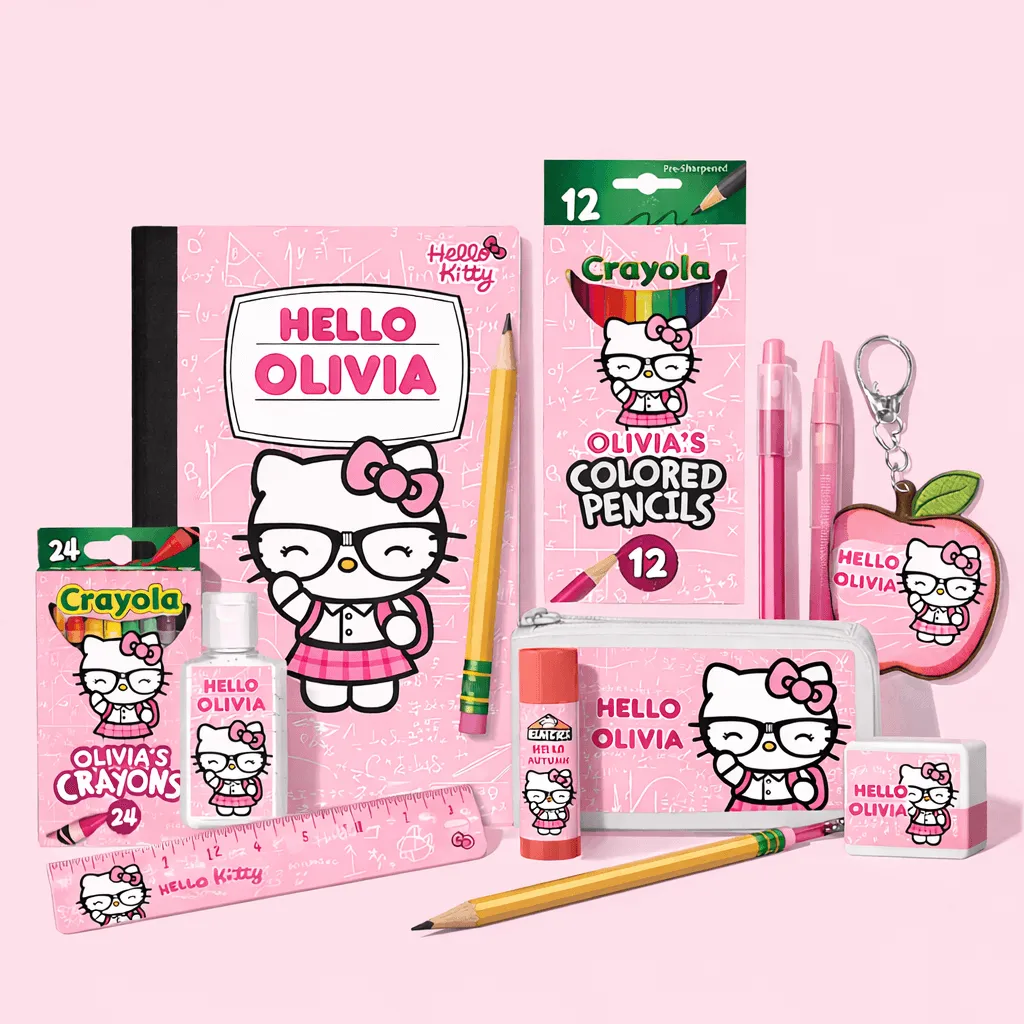 Kit Escolar Completo editable e imprimible para vuelta a clases