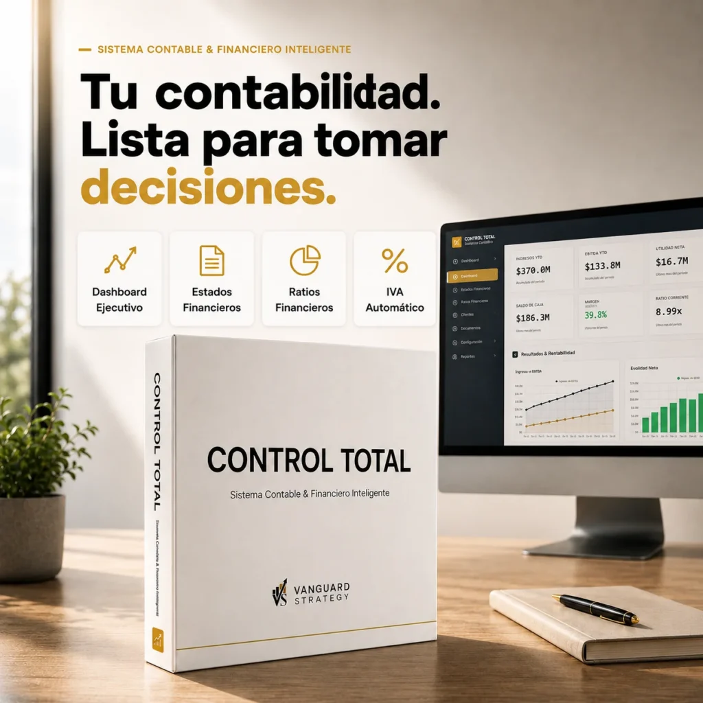 Control Total: plantilla contable automatizada en Google Sheets para PYMES