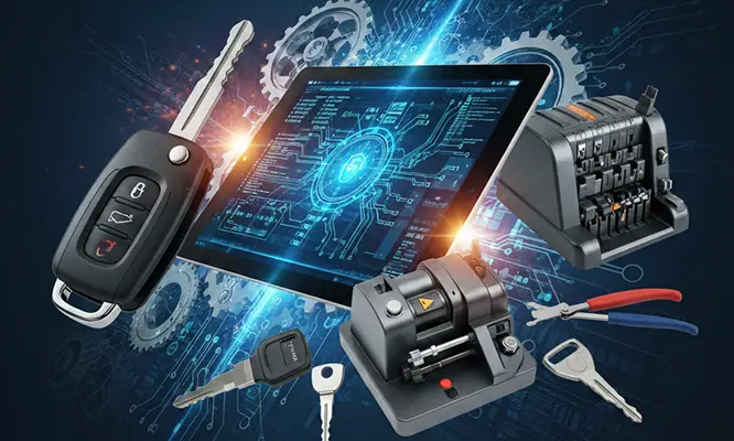 Cerrajería y Programación Automotriz: programa online de inmovilizadores, llaves con chip y diagnóstico